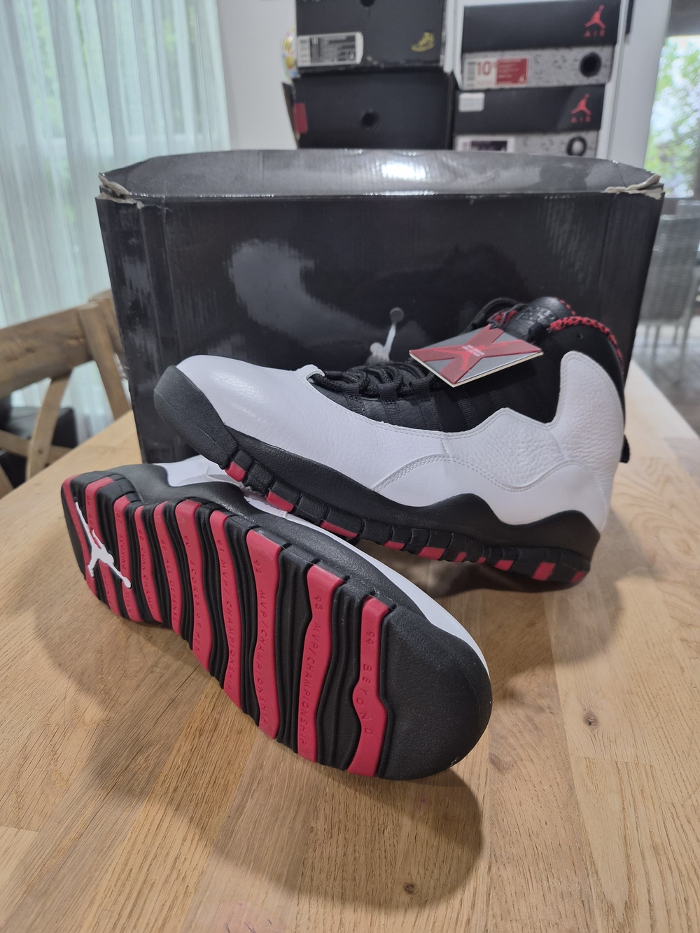 Air Jordan 10 Retro 'Chicago' 2012 Mens Sz 10.5 NWT